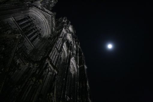 Cologne Dome at Night